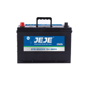 EFB 스타트-스톱 자동차 배터리 JEJE 브랜드 12V EFB 95D31R